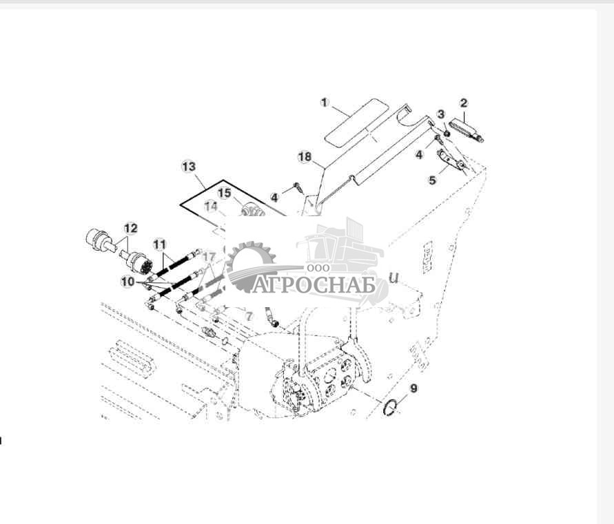 Multicoupler Hoses And Shields (WHoses) (Single Point Retrofit Conversion) 